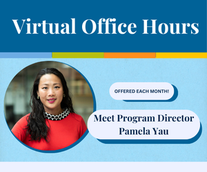 meet the program director during virtual office hours